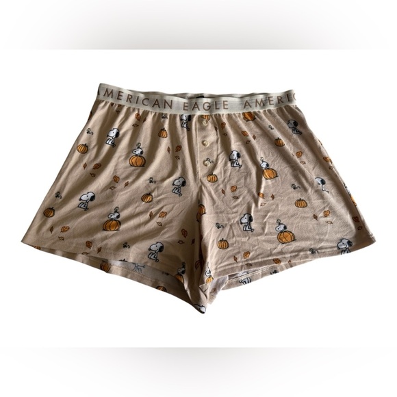 AE Peanuts Fall Plush PJ Set - Picture 5 of 7